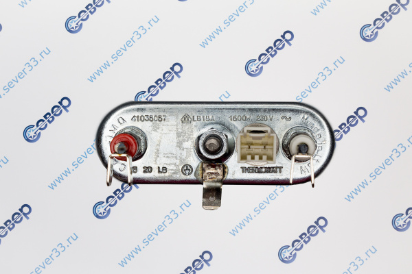 Тэн 1600w прямой с датч. LG с бурт. TW 175х135 мм_4e