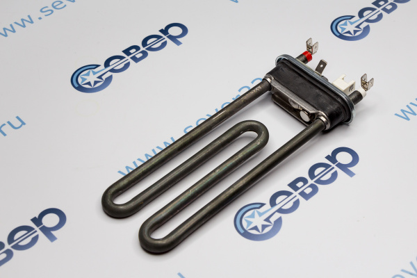 Тэн 1600w прямой с датч. LG с бурт. TW 175х135 мм_3e