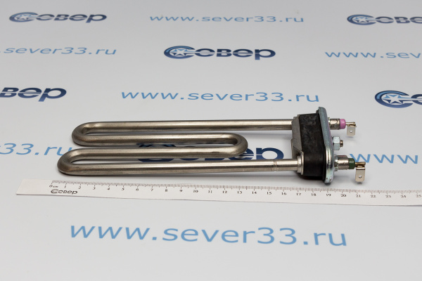 ТЭН ИТА 1800W прям.L=190 R15+ M135 с отв._2e