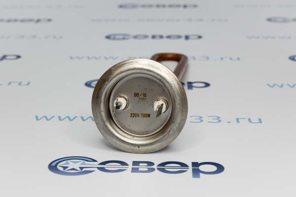 Нагрев. Элемент RF64 0,7 кВт.(медн.) 245мм, M4 под анод_1e