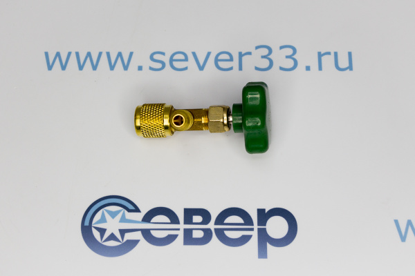 Вентиль проколка для труб CT-341 от 3_16 до 3_8 штуцер SAE 1_4_2