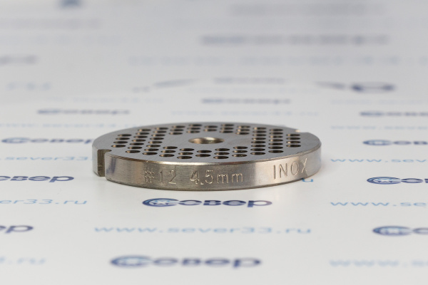 Решетка 4,5мм к мясорубке системы Enterprise TJ12-12.004.5_3