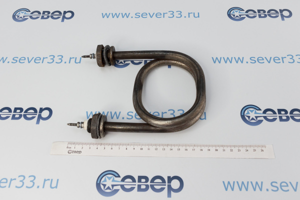 ТЭН №62а 71А132,5 Р220 для КПЭ-100 (с гайкой и прокладкой)_2