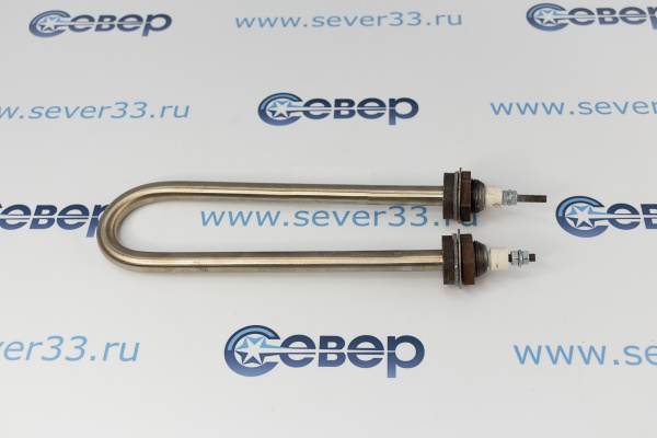 ТЭН U-образный 1,5квт  нерж. 02.150 (тип30A6,61,5 P 220 Ф2)_3