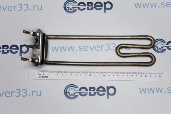 ТЭН 1900W гнутый у осн. 245мм с отв_5e