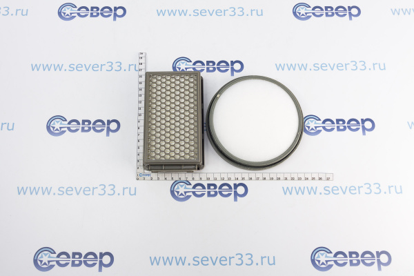Комплект фильтров мотора HEPA + микро (контейнера) для пылесоса Rowenta  Tefal ZR005901_3