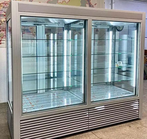 Шкаф-витрина Glacier Исполин двухкамерный_4