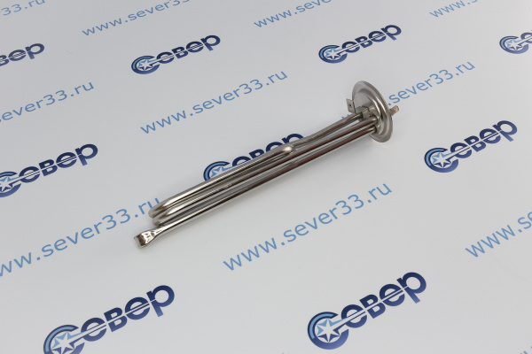 ТЭН RF 1500W, ИТА, нерж, Ø64, М4, клеммы под разъем, L240мм, 220V_2