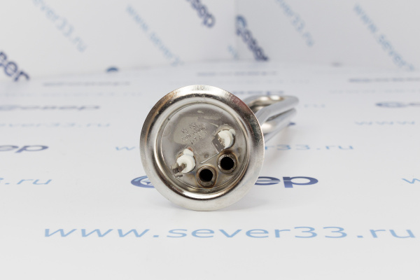 ТЭН RF 1500W, ИТА, нерж, Ø64, М4, клеммы под разъем, L240мм, 220V_4