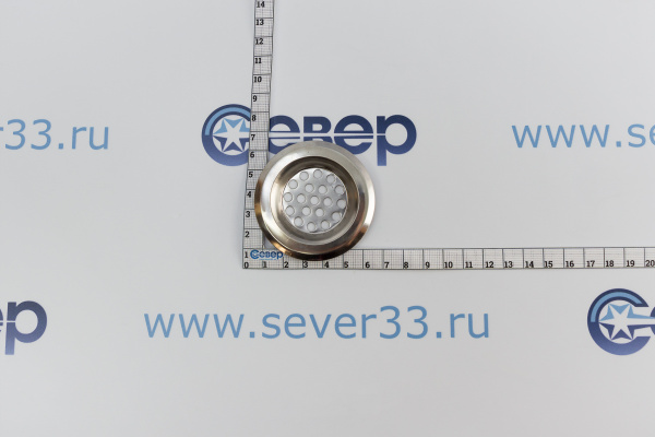 Фильтр-сетка для раковины 6 см., нержавеющая сталь_2