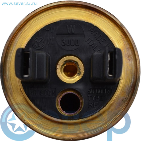 Тэн Аристон (Тип RCF) Original с загибом, фланец пятиболтовый 48 мм 3 кВт 220 В M6