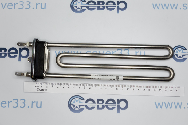 ТЭН ИТА 3000W (с отвер.L=255,R=12,M175)_4e