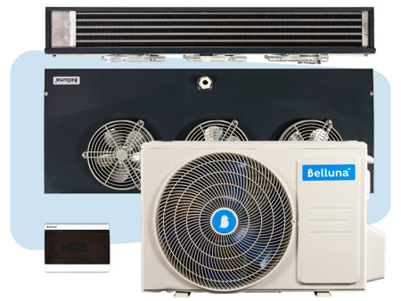Сплит-система Belluna U103i Black Slim с зимним комплектом (-5...+22°C) Inverter | Продажа, монтаж и обслуживание холодильного оборудования | Север33