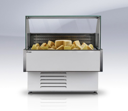 Холодильная витрина Cryspi Gamma Quadro 1800 с боковинами (0...+7 ºС) | Продажа, монтаж и обслуживание холодильного оборудования | Север33