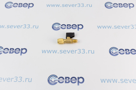 Вентиль запорный шаровый Value CV04 Male:5/16"SAE Female:5/16"SAE | Продажа, монтаж и обслуживание холодильного оборудования | Север33