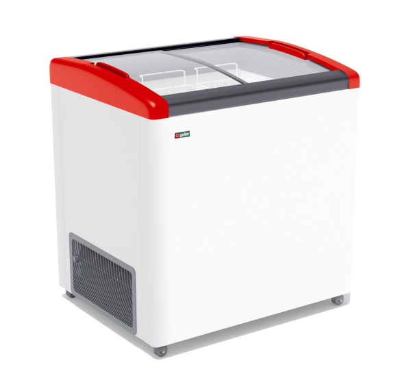 Морозильный ларь Gellar FG 275 E с гнутой крышкой_1