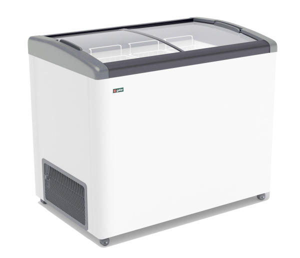Морозильный ларь Gellar FG 350 E с гнутой крышкой_2