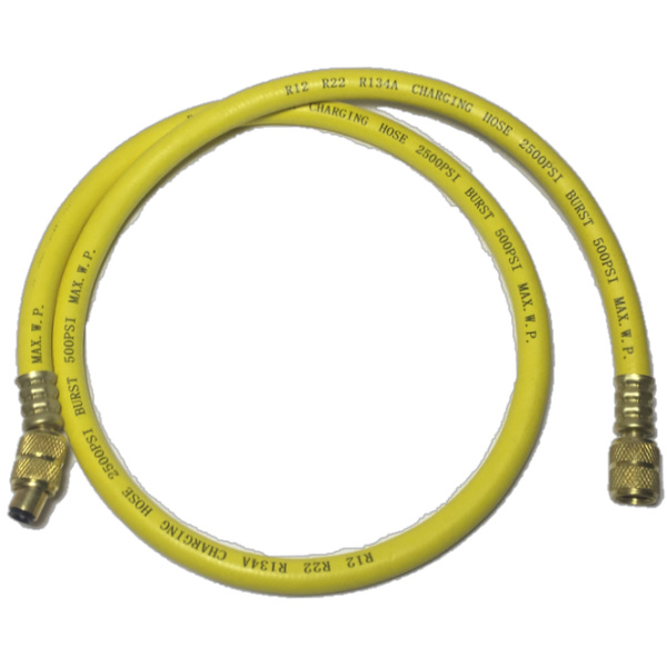  &&& 20210803/P/Шланг заправочный Becool 180 см желтый (41 бар) R410.jpg&&&