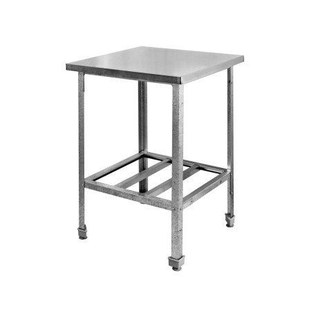 Стол островной СПО 6/6 краш. сталь с полкой-решеткой, без борта (600х600х870мм) | Продажа, монтаж и обслуживание холодильного оборудования | Север33