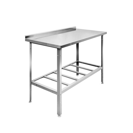 Стол пристенный СПП 8/7 оцинк. сталь, полка-решетка, с бортом h=40 мм (800х700х870мм) | Продажа, монтаж и обслуживание холодильного оборудования | Север33