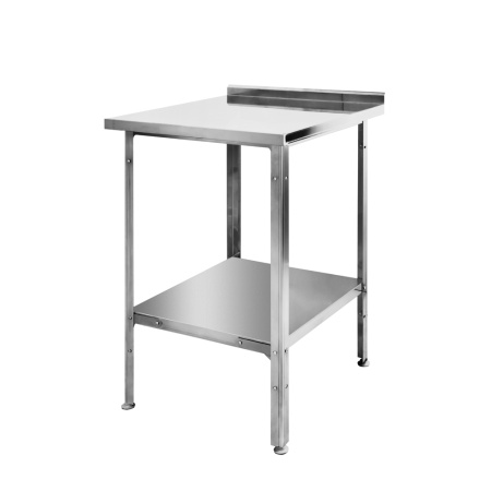 Стол пристенный СП 6/6 оцинк. сталь, сплошная полка, с бортом h=40 мм (600х600х870мм) | Продажа, монтаж и обслуживание холодильного оборудования | Север33