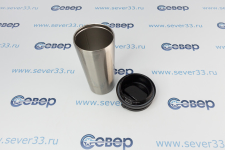 Термокружка "СЛЕДОПЫТ-PALERMO" с откидной ручкой, нерж. сталь, 500 мл | Продажа, монтаж и обслуживание холодильного оборудования | Север33