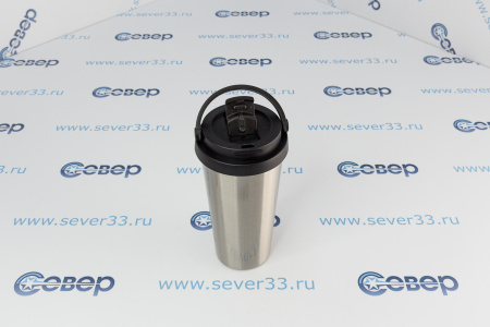 Термокружка "СЛЕДОПЫТ-PALERMO" с откидной ручкой, нерж. сталь, 500 мл | Продажа, монтаж и обслуживание холодильного оборудования | Север33