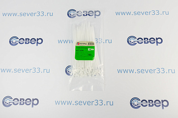 Стяжки нейлоновые 3x150 белый FORTISFLEX