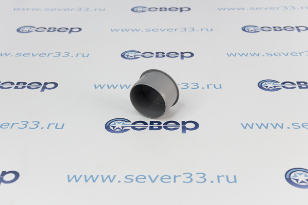 Заглушка ВК ПП 50, короб, серый,РТП_1