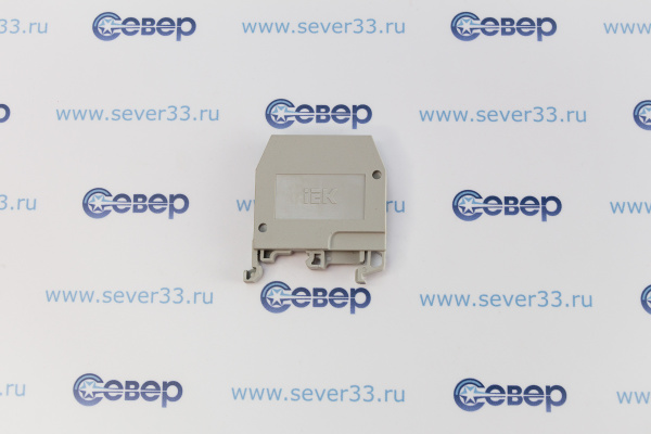 Зажим наборный IEK ЗНИ-2,5 25A DIN JXB серый_2