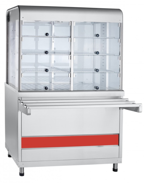 Прилавок-витрина тепловой Abat ПВТ-70КМ