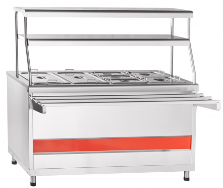 Мармит вторых блюд Abat ЭМК-70КМШ паровой с тепловым шкафом | Продажа, монтаж и обслуживание холодильного оборудования | Север33