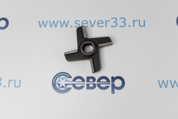 Нож двусторонний для мясорубки МИМ-300764 02.00.08 с буртом_2